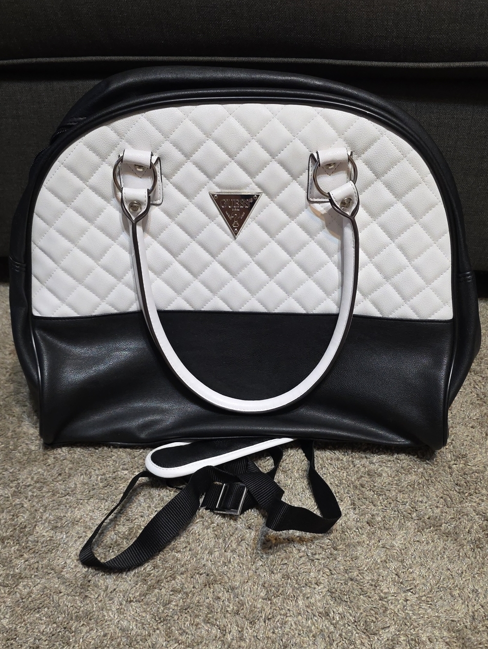Guess Silverton Dome Tote Weekender Bag